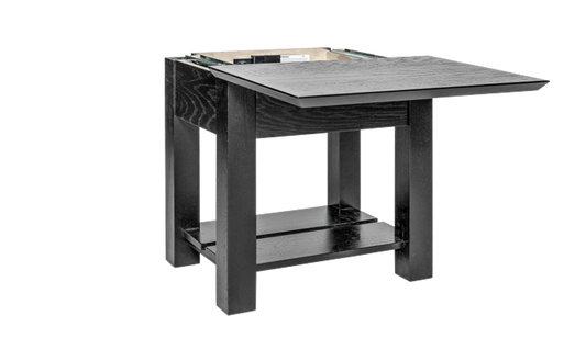 5-Drawer Dresser-java Black Enamel