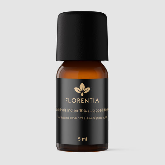 Sandelholz Indien 10% / Jojobaöl bio/KP 5 ml