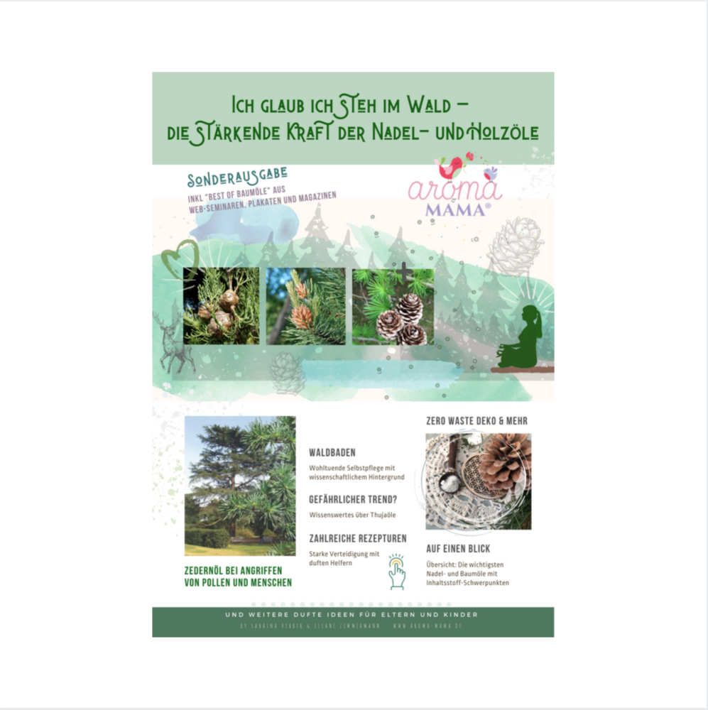 aromaMAMA Magazin Sonderausgabe "Ich glaub ich steh im Wald"