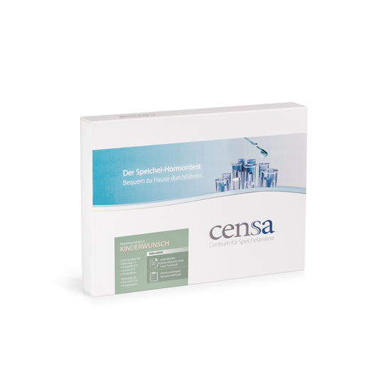 Censa Speichel-Hormontest - Kinderwunsch