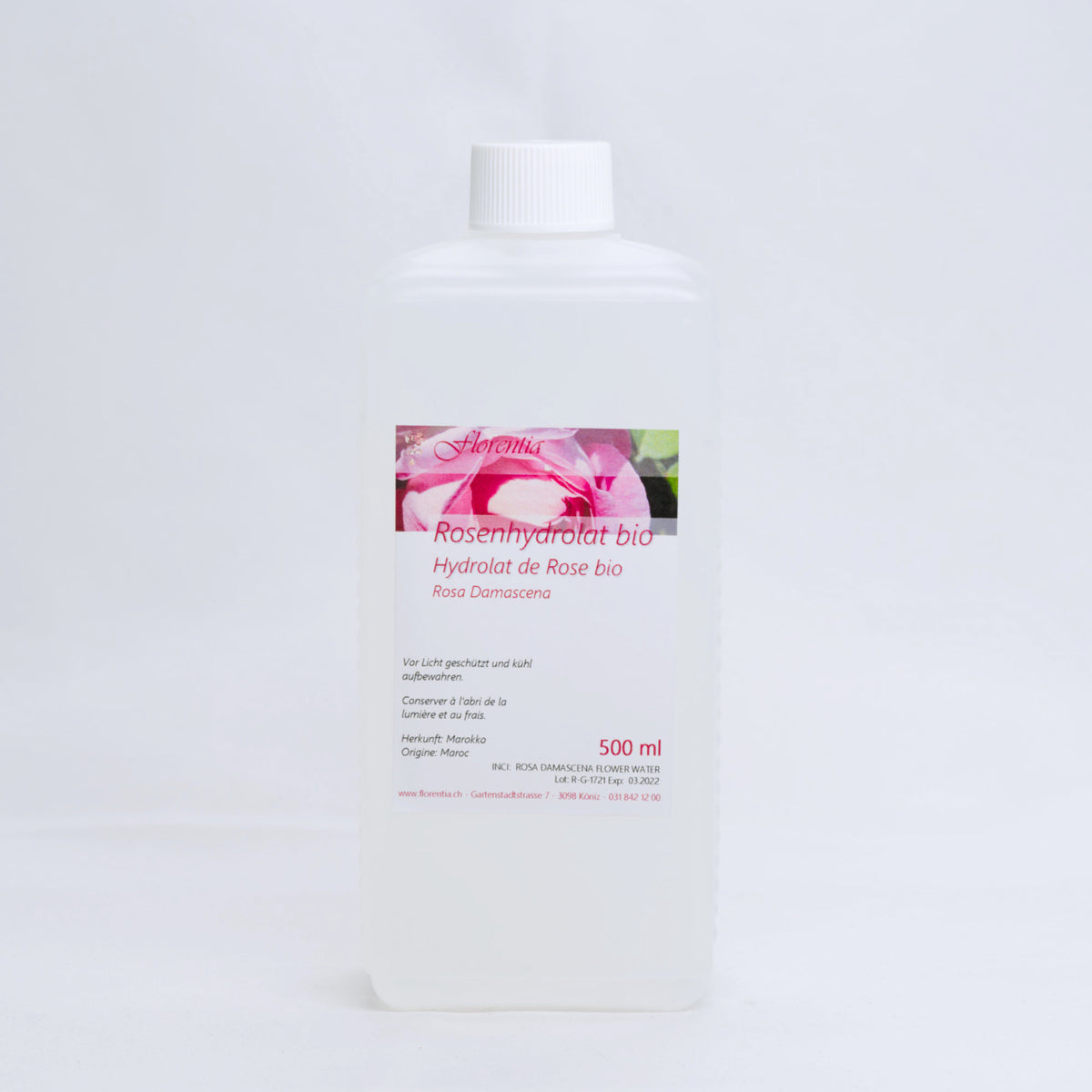 Rosenhydrolat Bio 500 ml